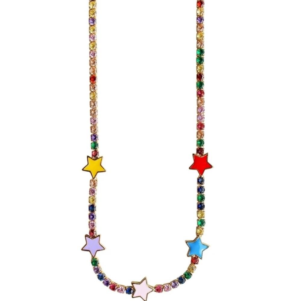 Two Multicolored Chokers - image 4